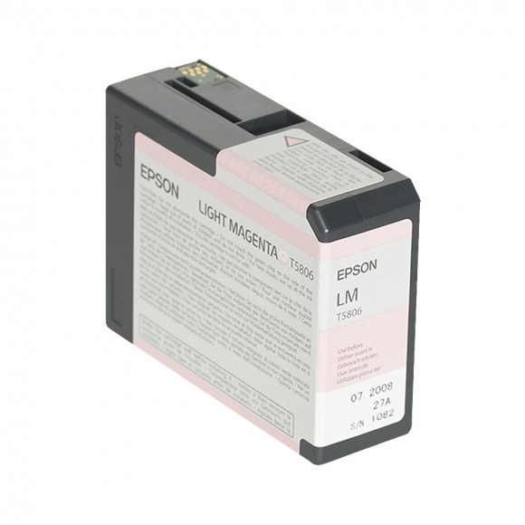 Epson Magenta Ink for 3800 Printer - 80ml - T5806